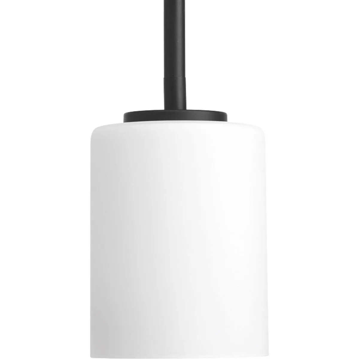Replay Collection One-Light Etched White Glass Mini-Pendant Light