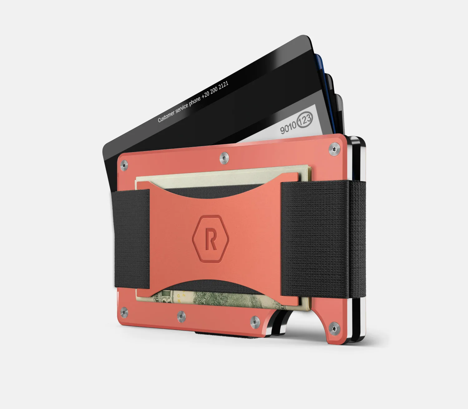 Ridge Wallet - Coral
