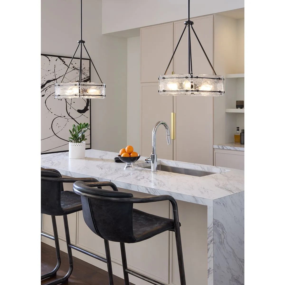 Rivera Collection Four-Light Chandelier
