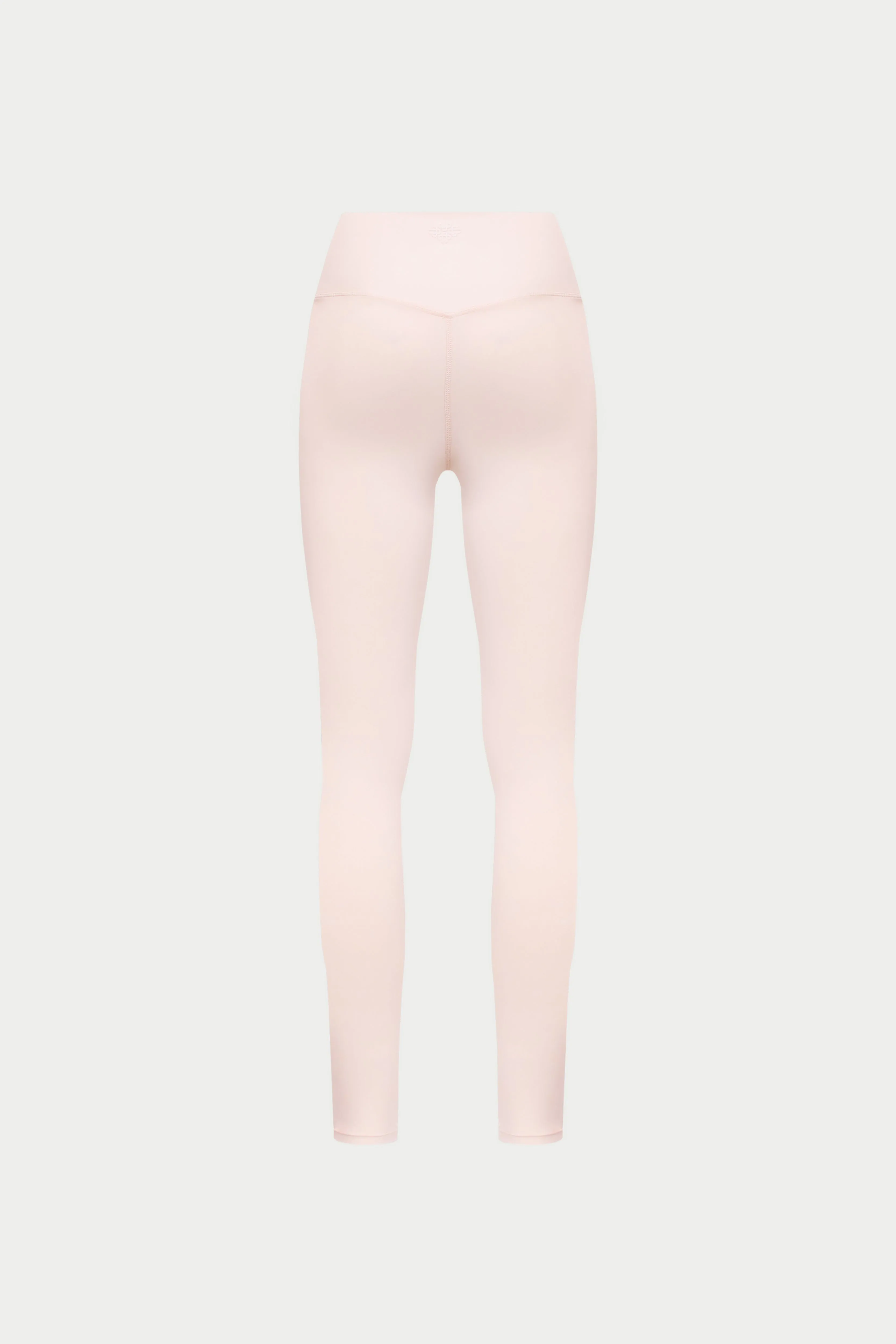 SCULPTING STRETCH CROSSOVER WAISTBAND LEGGINGS - PINK