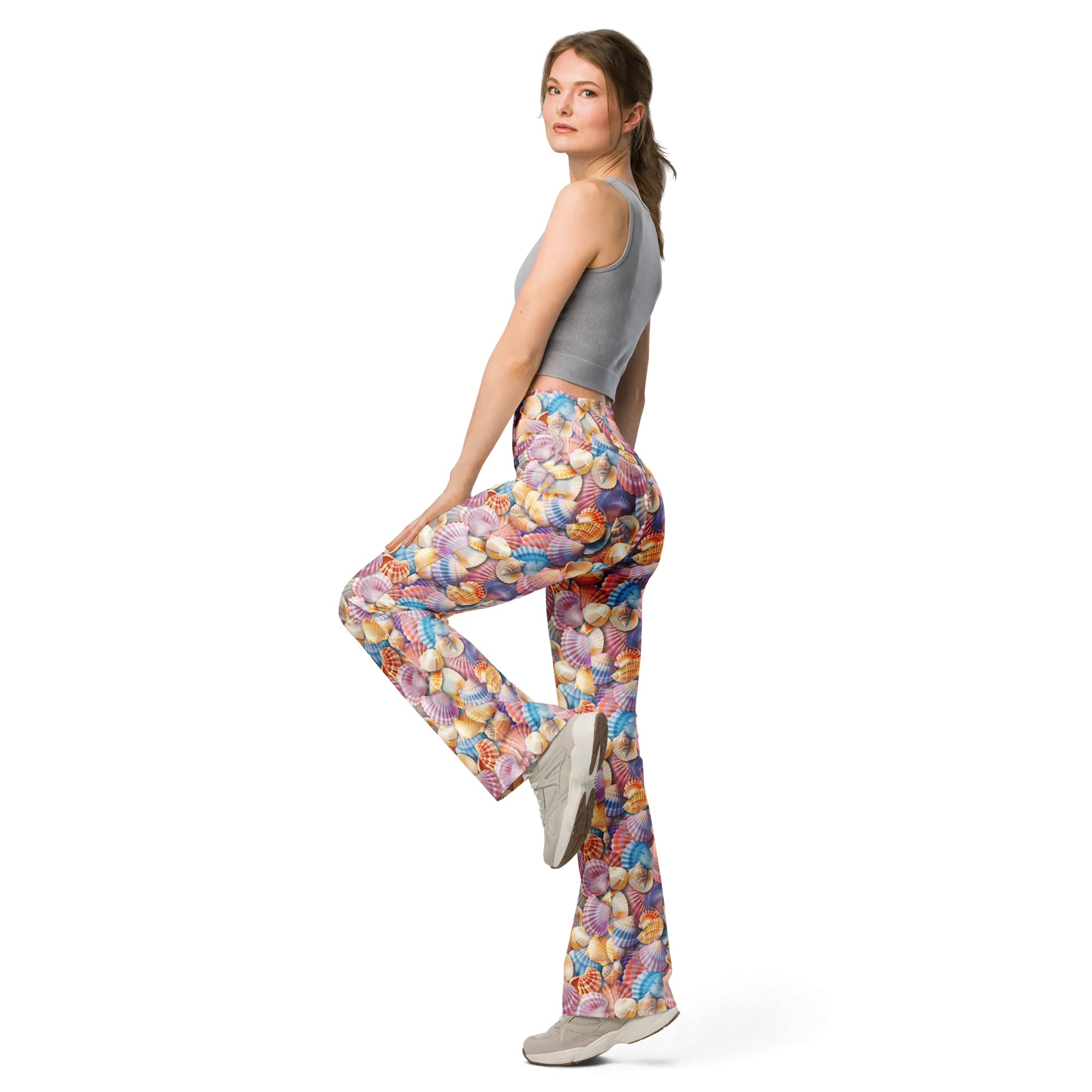 Sea Shell Flare Leggings