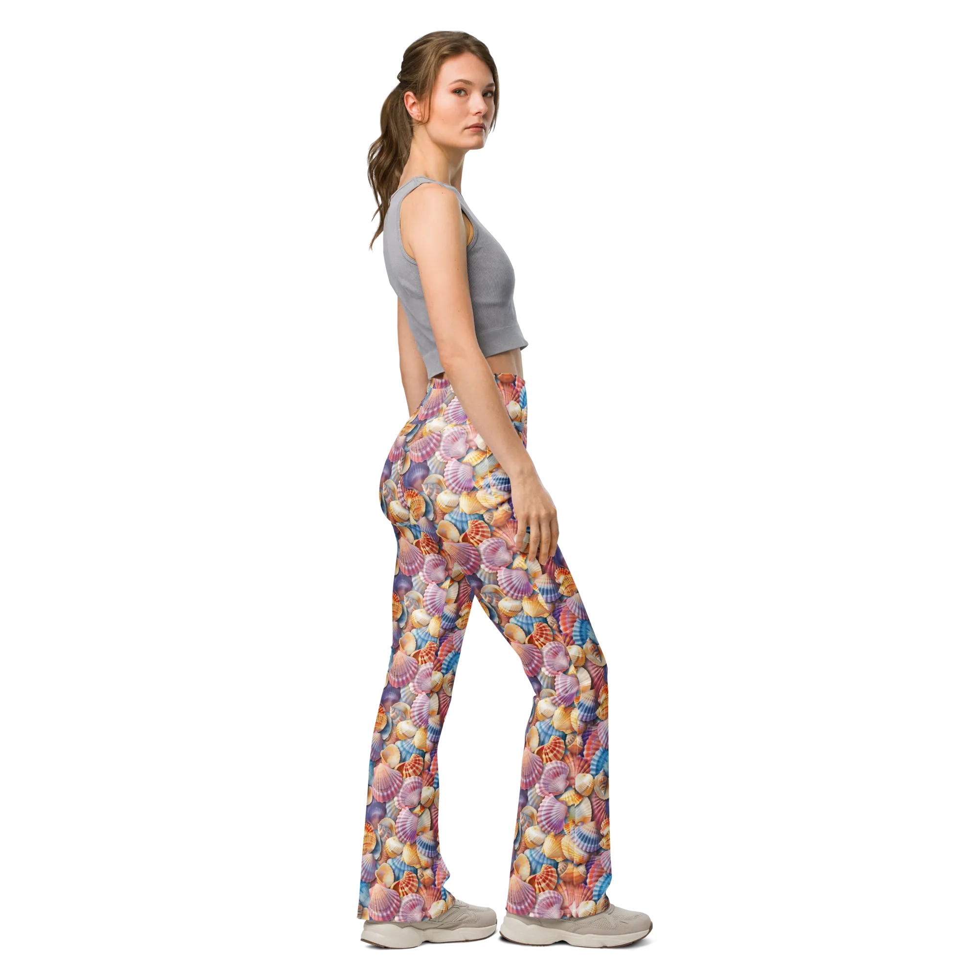 Sea Shell Flare Leggings