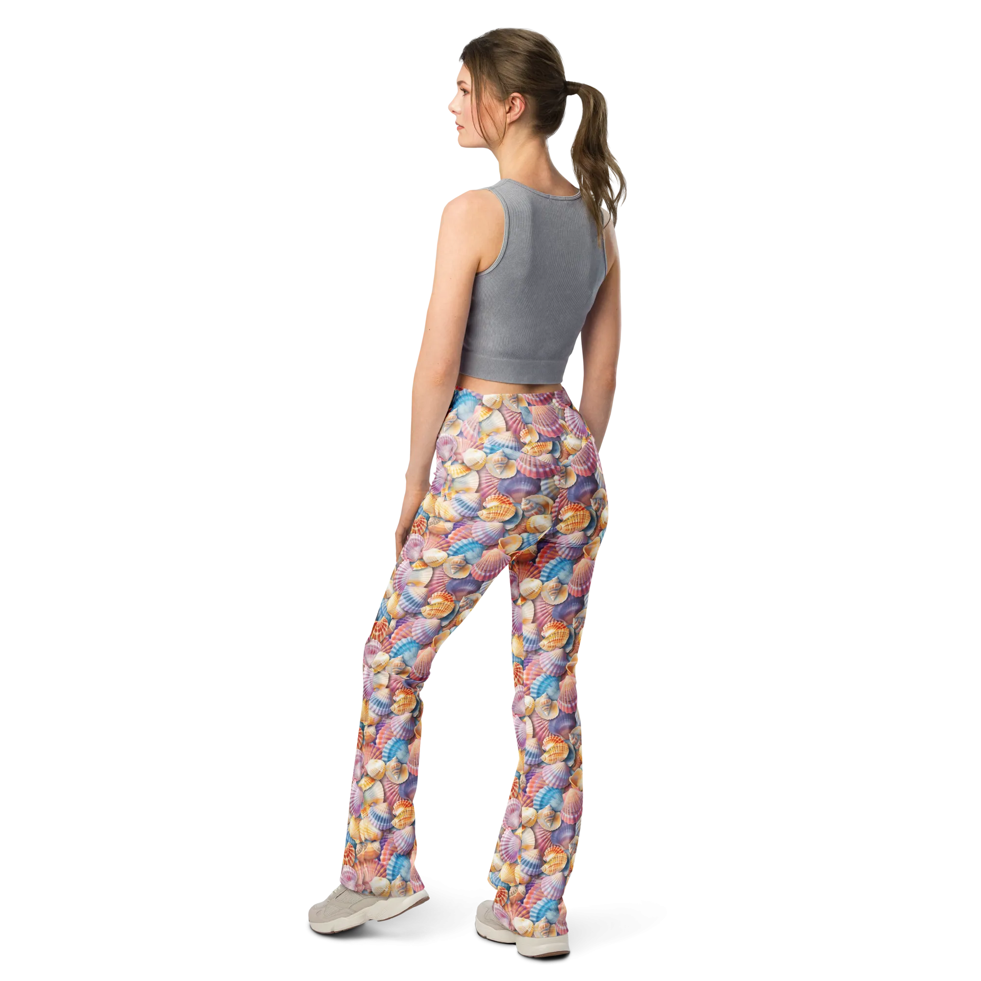 Sea Shell Flare Leggings