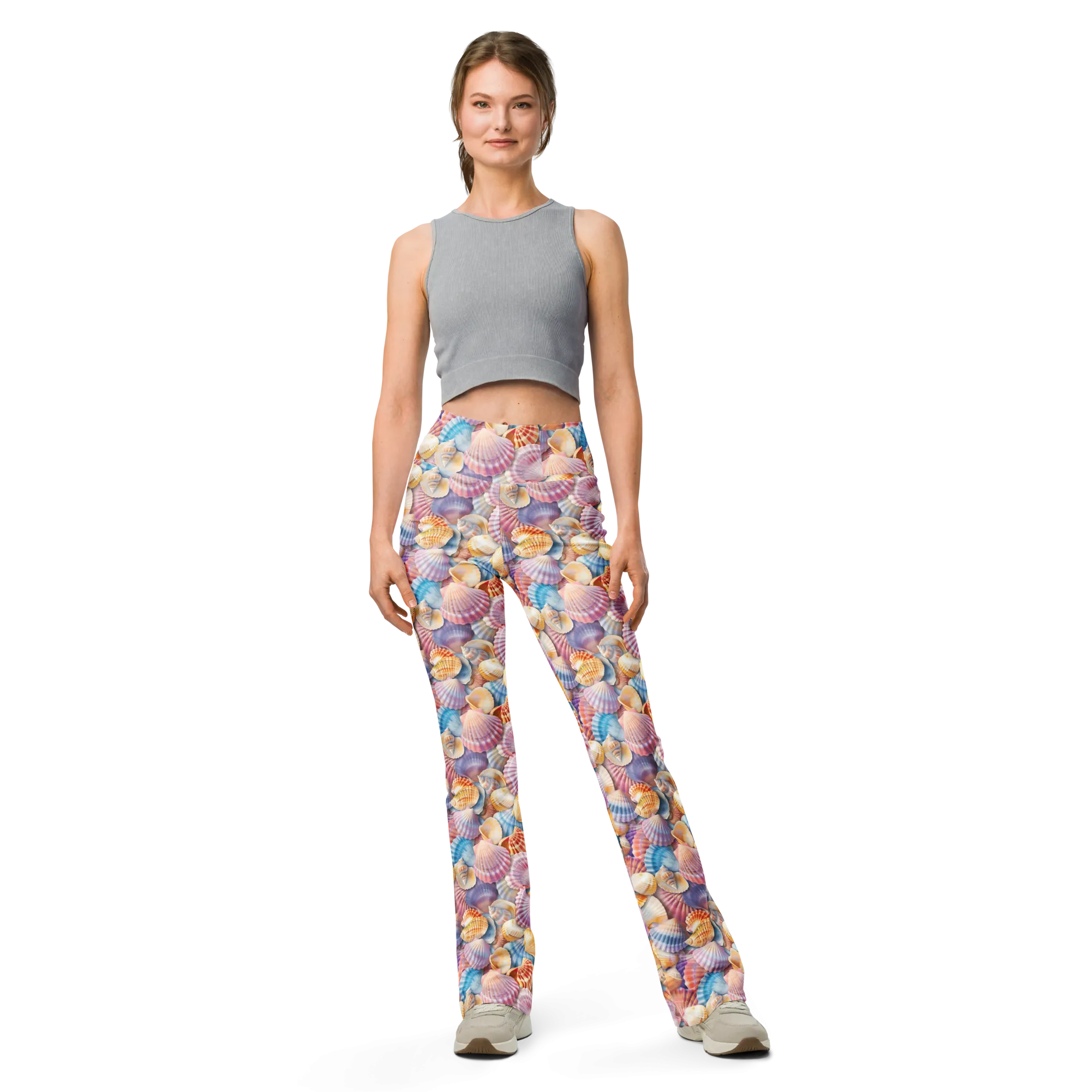 Sea Shell Flare Leggings