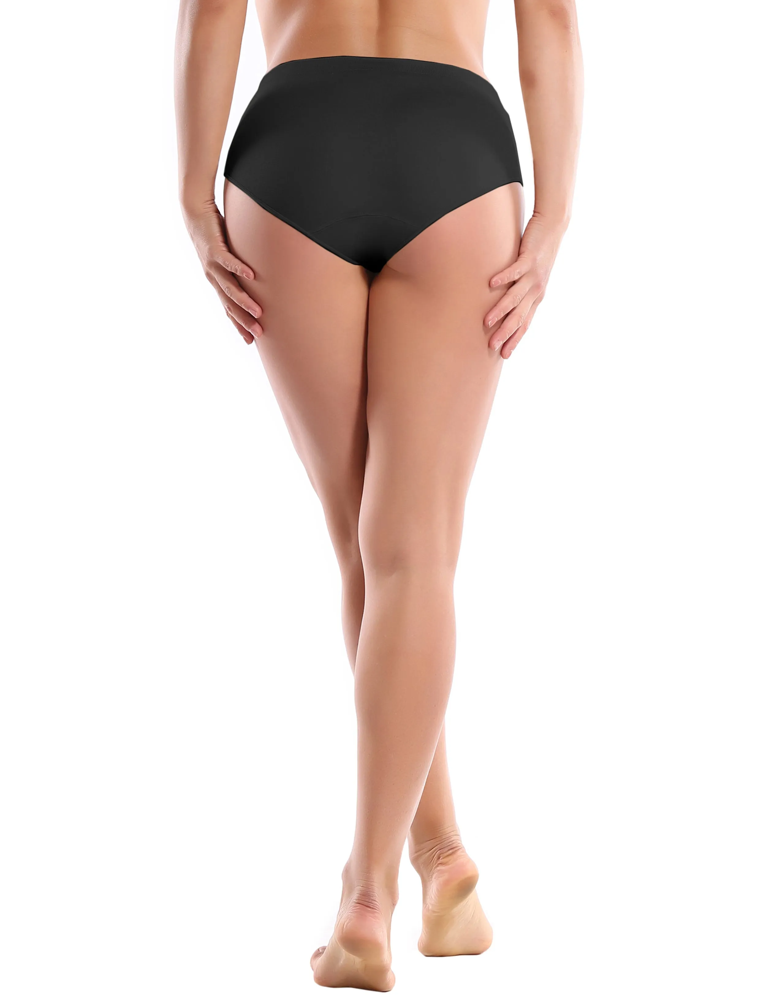 Seamless Sports Bikini Underwear black_yoga