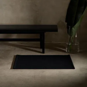 Solid Entry Mat - Black