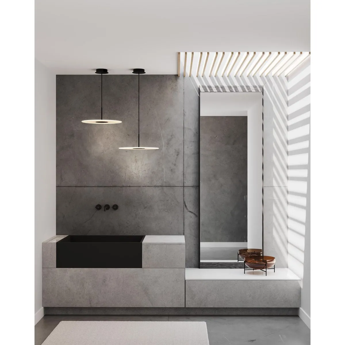 Spoke LED Collection Hanging Pendant Light