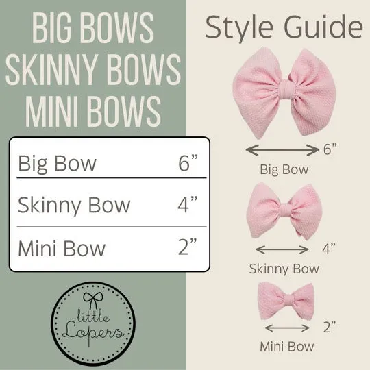 Spooky Ghost Big   Skinny Bow