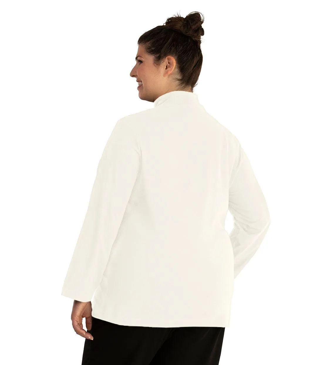 Stretch Naturals Lite Mock Neck Top Classic Colors - FINAL SALE
