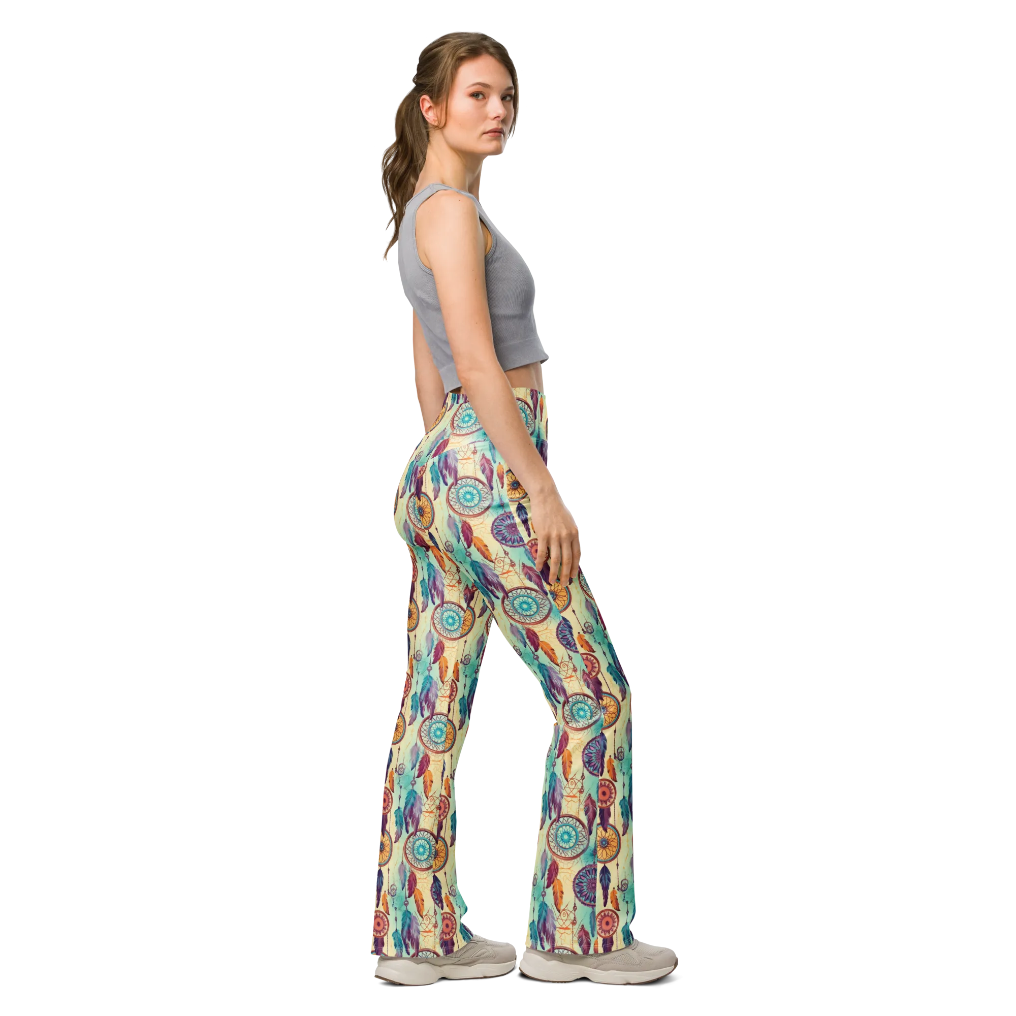 Summer Dream Catcher Flare Leggings