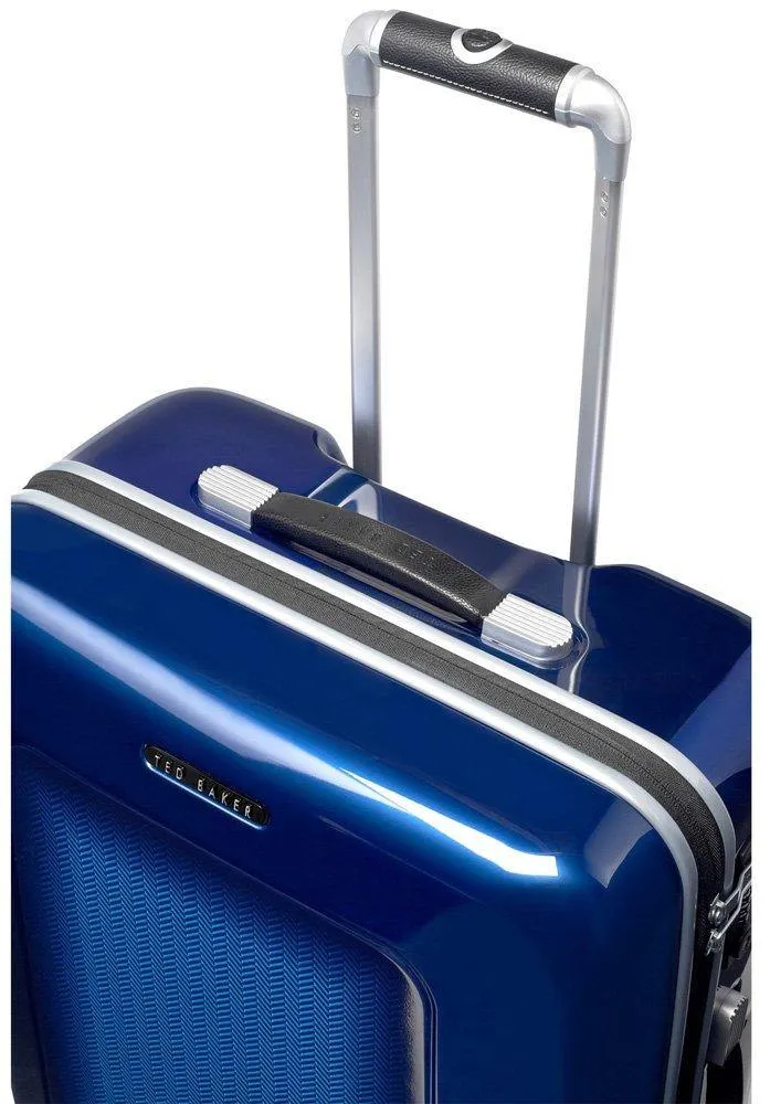 Ted Baker Hardsider Herringbone Carry-On 4-Wheel Carry-On Luggage