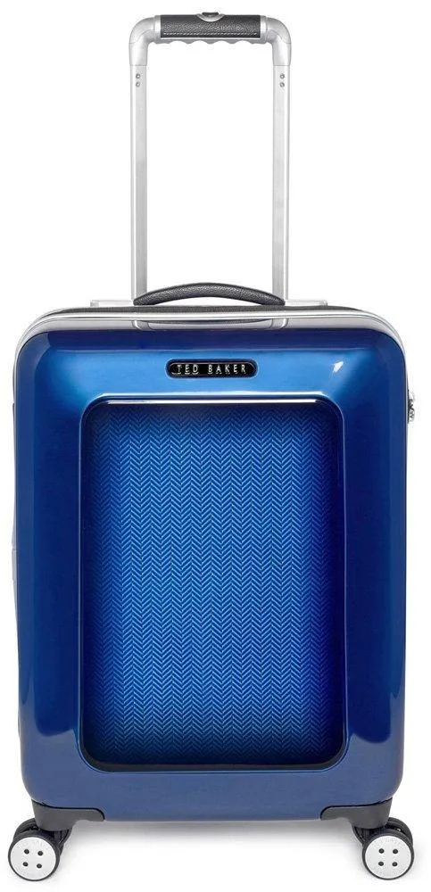 Ted Baker Hardsider Herringbone Carry-On 4-Wheel Carry-On Luggage