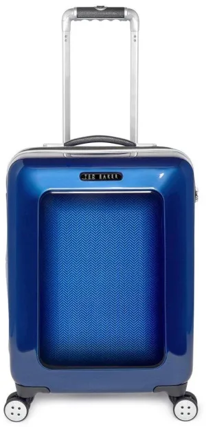 Ted Baker Hardsider Herringbone Carry-On 4-Wheel Carry-On Luggage