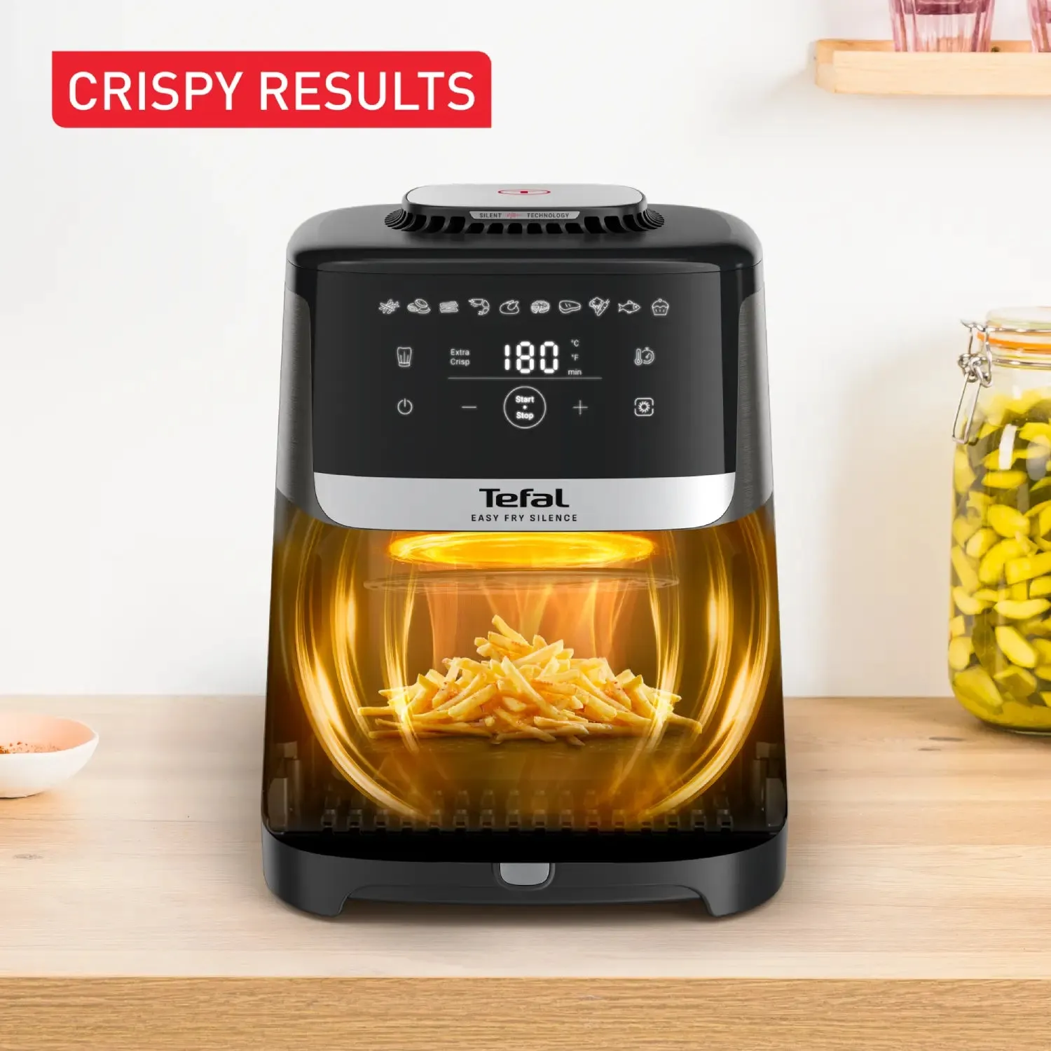 Tefal Easy Fry Silence Essential Air Fryer 5L EY551H