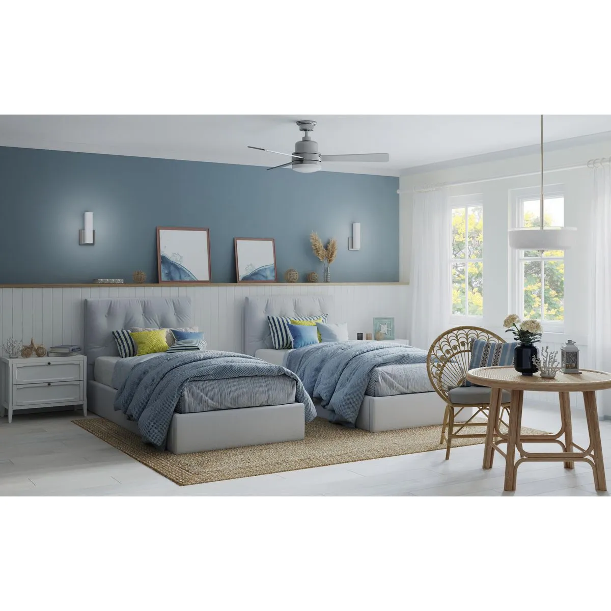 Trevina Collection LED 52" 3-Blade Fan