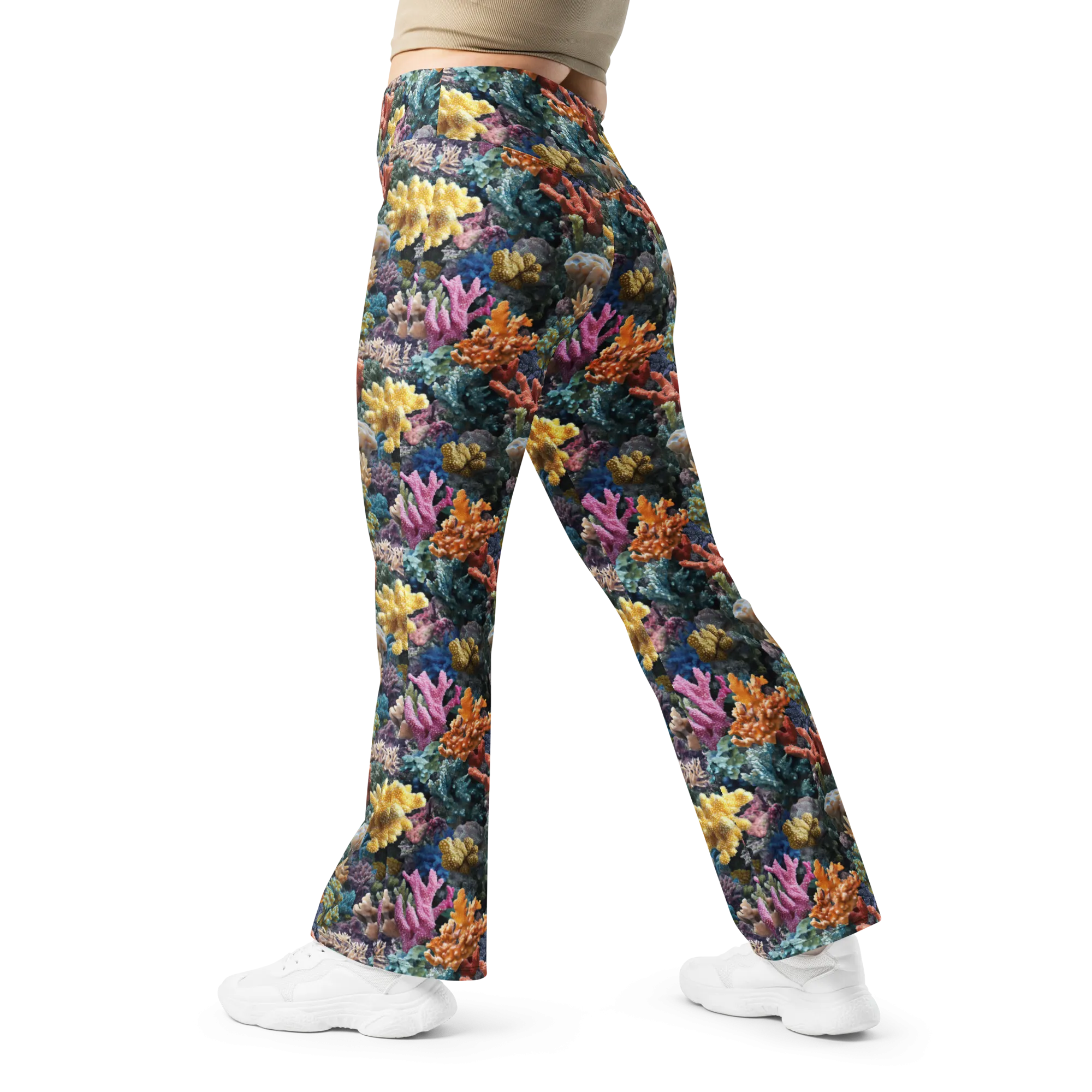 Tropical Reef Flare Leggings