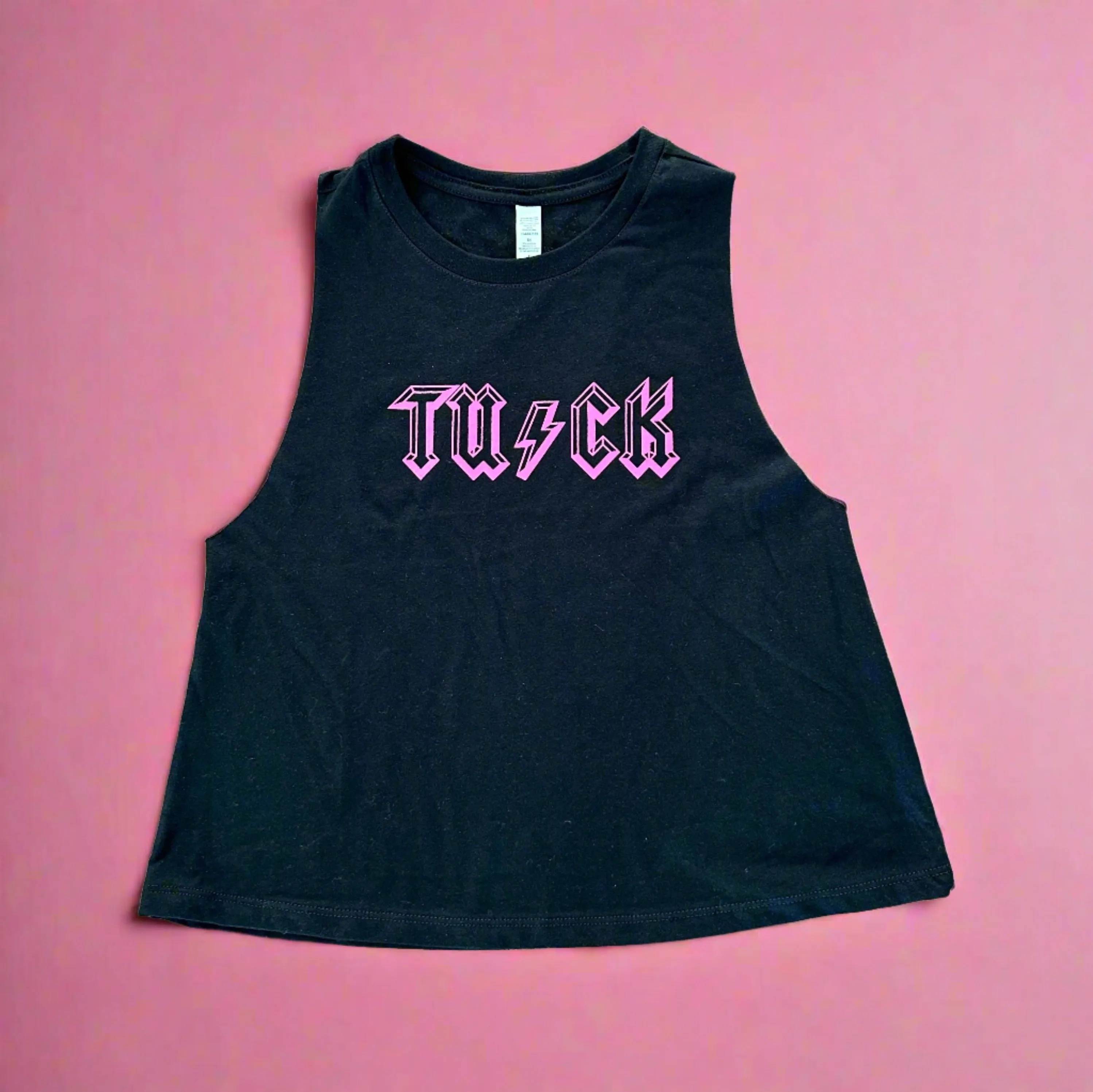 TUCK Rocker Tank - Crop Racer Back