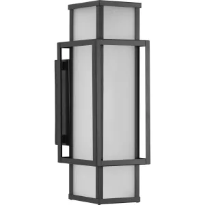 Unison Collection Two-Light Etched Seeded Glass Wall Lantern