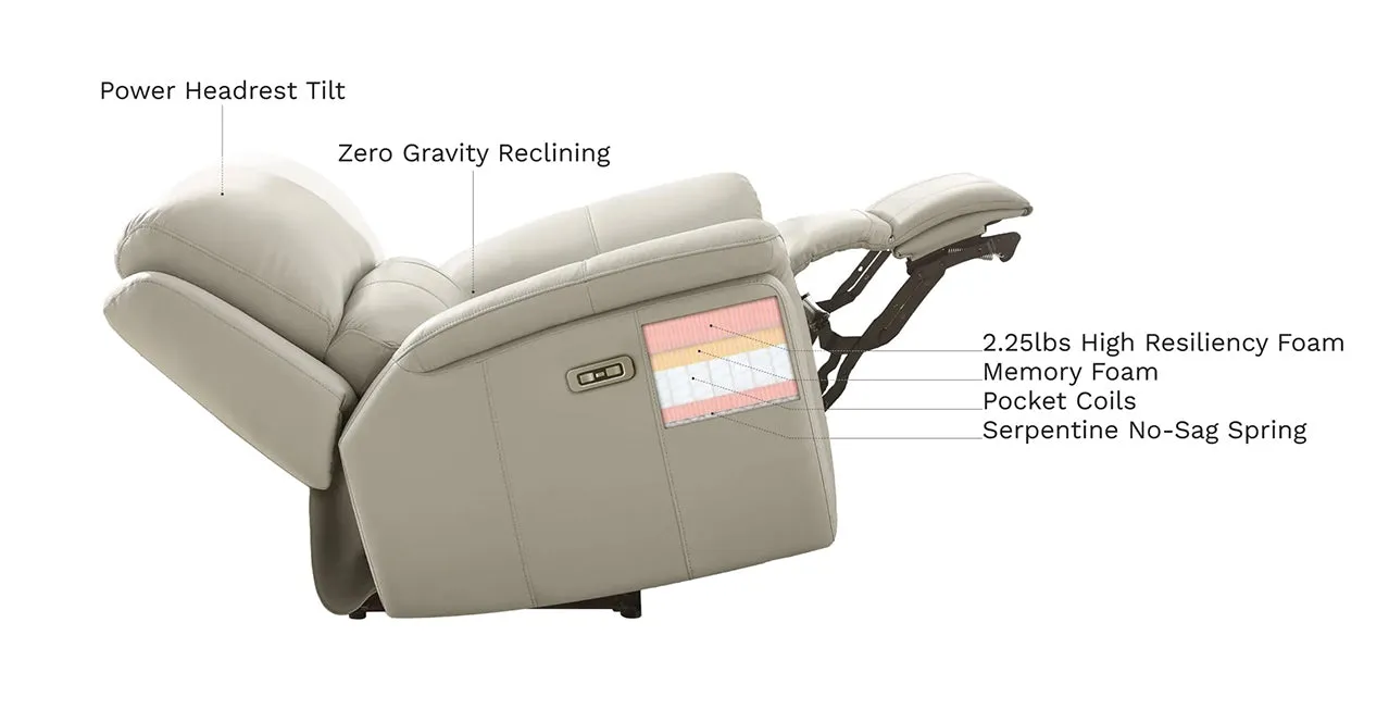 Westminster Power Headrest Zero Gravity Reclining Sofa with Console Collection
