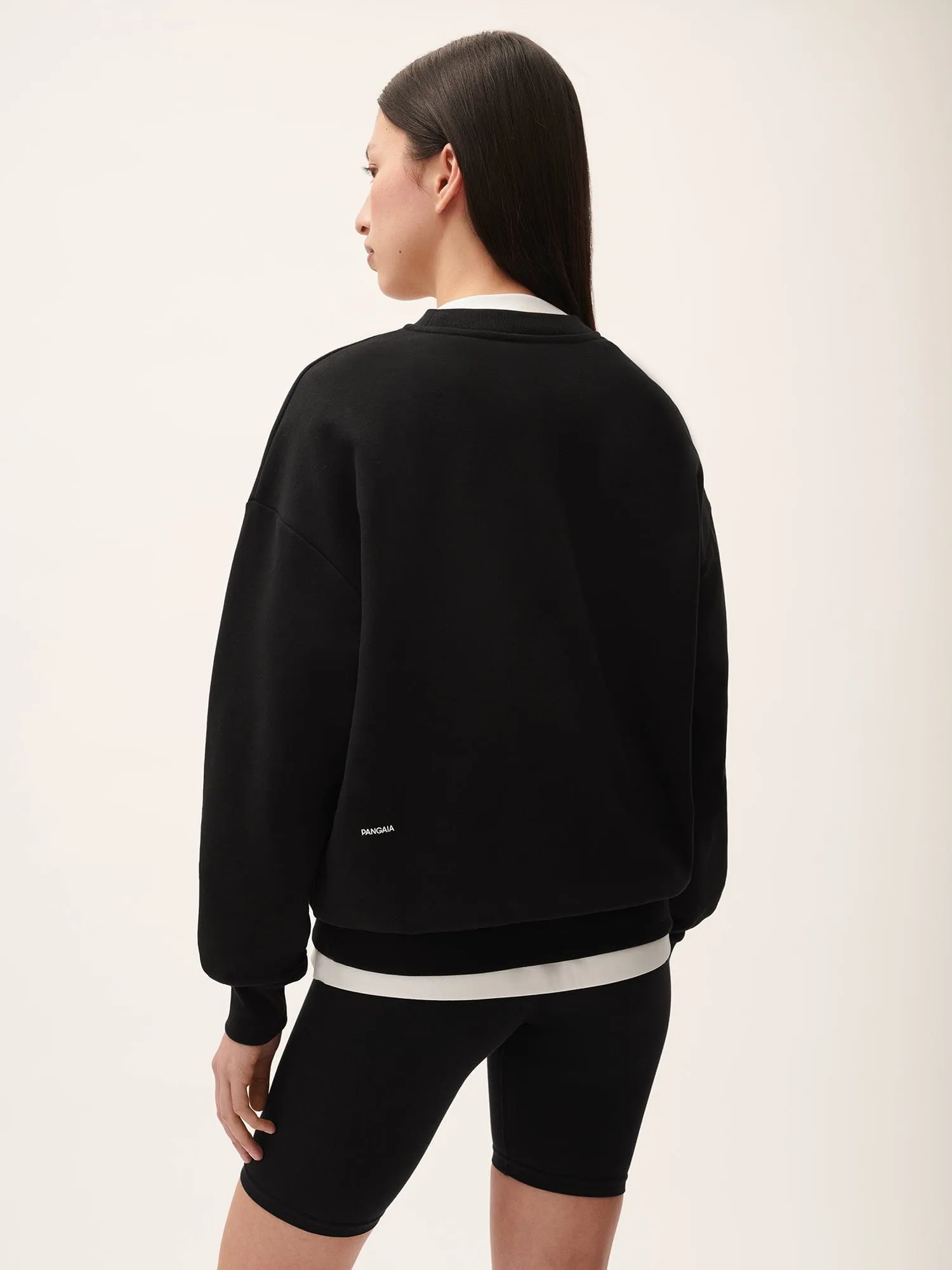Womens 365 Midweight Sweatshirt—black