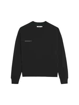 Womens 365 Midweight Sweatshirt—black