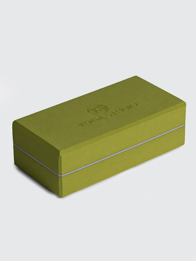 Yoga Studio EVA Yoga Brick - Double Colour (Ex-Demo)
