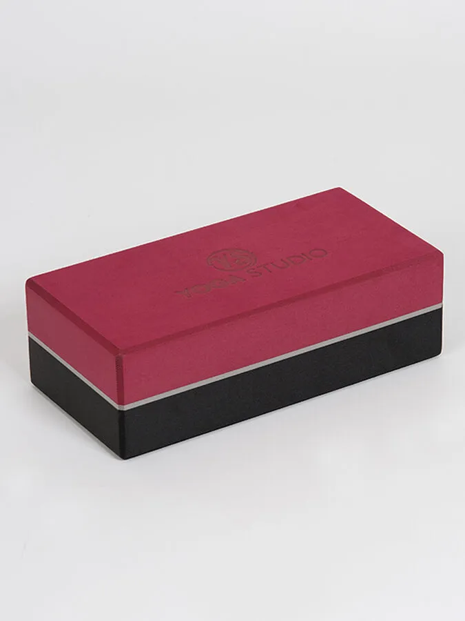 Yoga Studio EVA Yoga Brick - Double Colour (Ex-Demo)