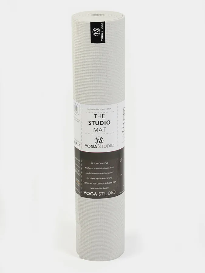 Yoga Studio Sticky Yoga Mat 6mm - White