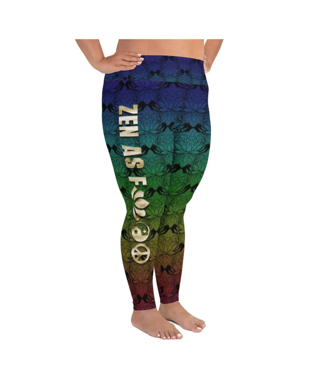 Zen as F@#$ Plus Size Leggings