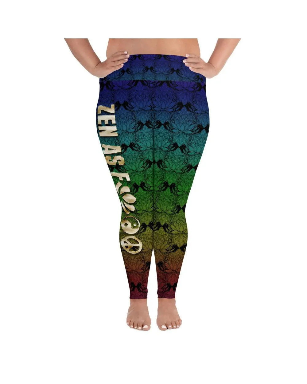 Zen as F@#$ Plus Size Leggings